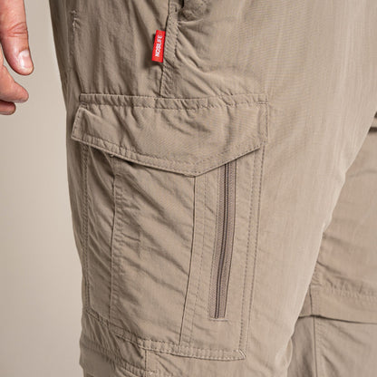 Pebble - Lifestyle - Craghoppers Mens Convertible Hiking Trousers