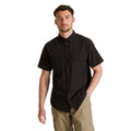 Black - Back - Craghoppers Mens Expert Kiwi Short-Sleeved Shirt