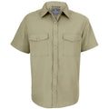 Pebble - Front - Craghoppers Mens Expert Kiwi Short-Sleeved Shirt