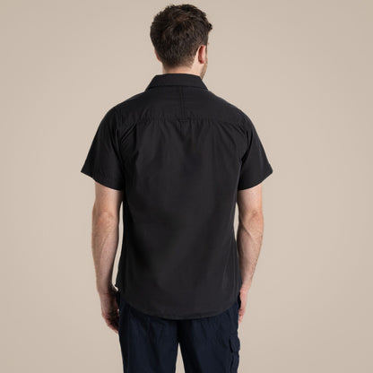 Black - Lifestyle - Craghoppers Mens Expert Kiwi Short-Sleeved Shirt