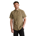 Pebble - Back - Craghoppers Mens Expert Kiwi Short-Sleeved Shirt