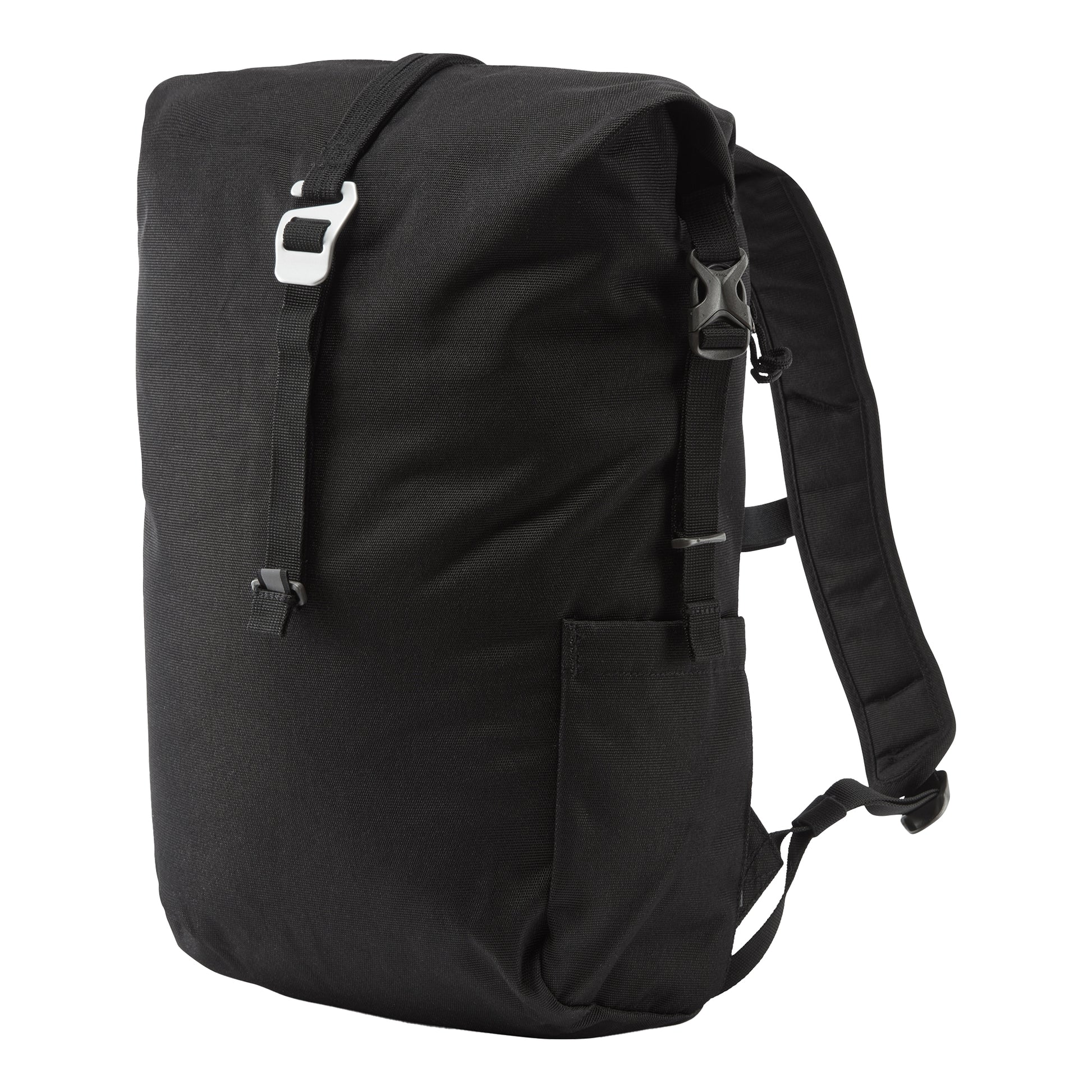 Black - Back - Craghoppers Kiwi Classic Roll Top Backpack