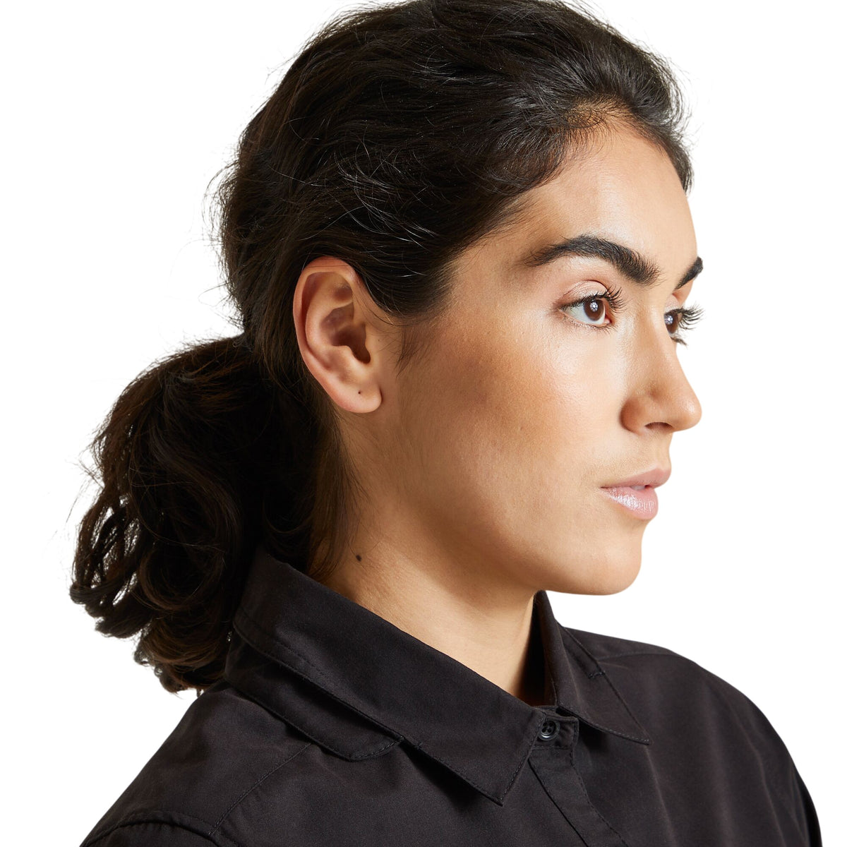 Black - Lifestyle - Craghoppers Womens-Ladies Expert Kiwi Long-Sleeved Shirt