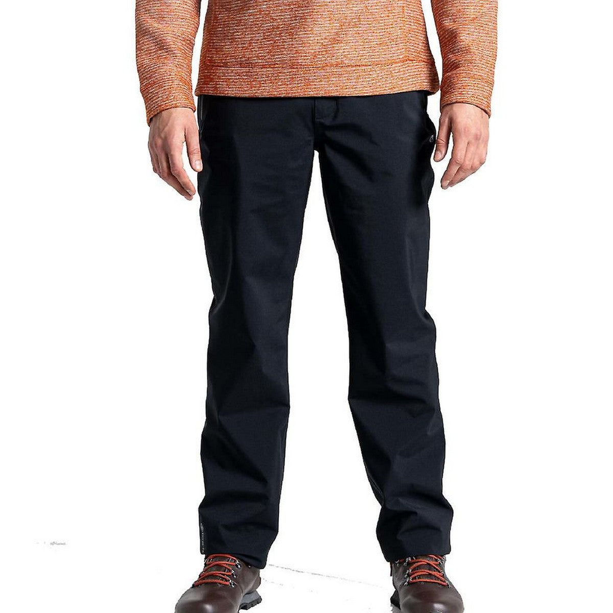 Black - Back - Craghoppers Mens Nogales GORE-TEX Waterproof Trousers