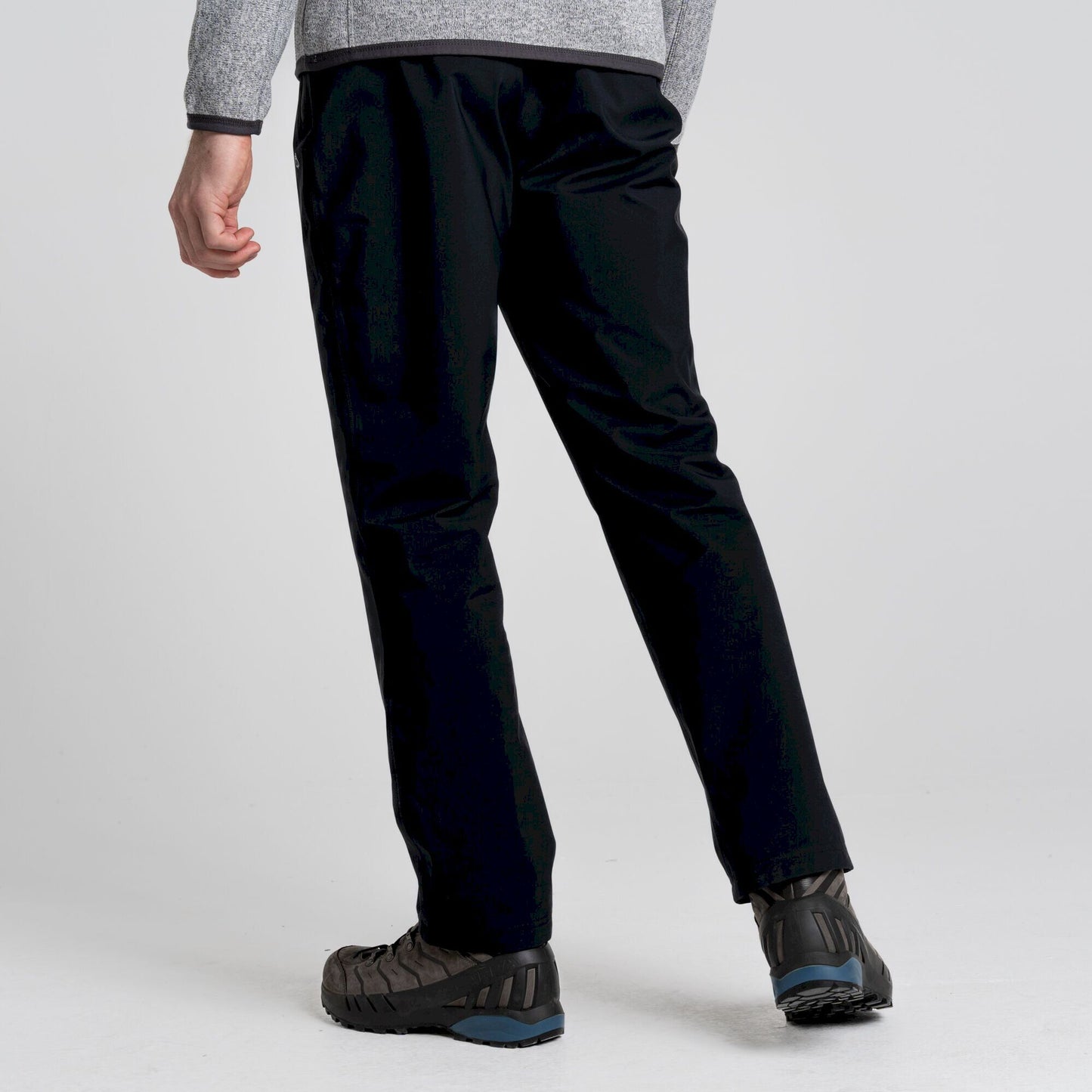 Black - Side - Craghoppers Mens Nogales GORE-TEX Waterproof Trousers