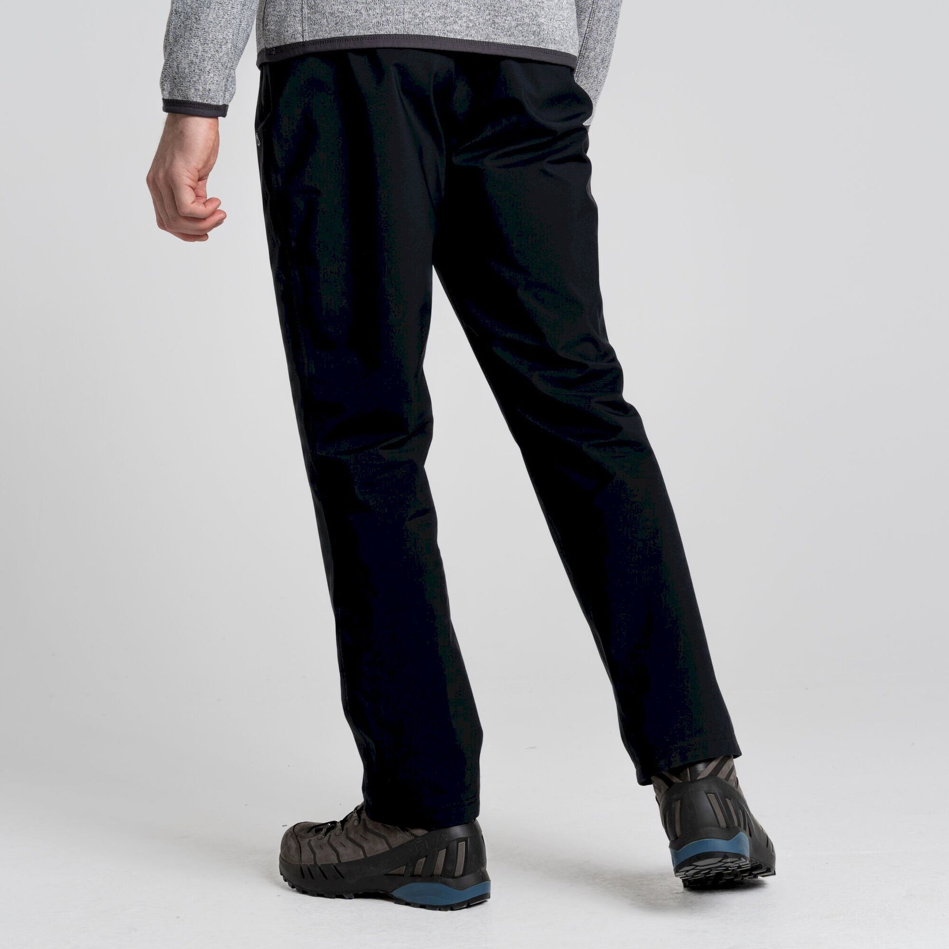 Black - Side - Craghoppers Mens Nogales GORE-TEX Waterproof Trousers