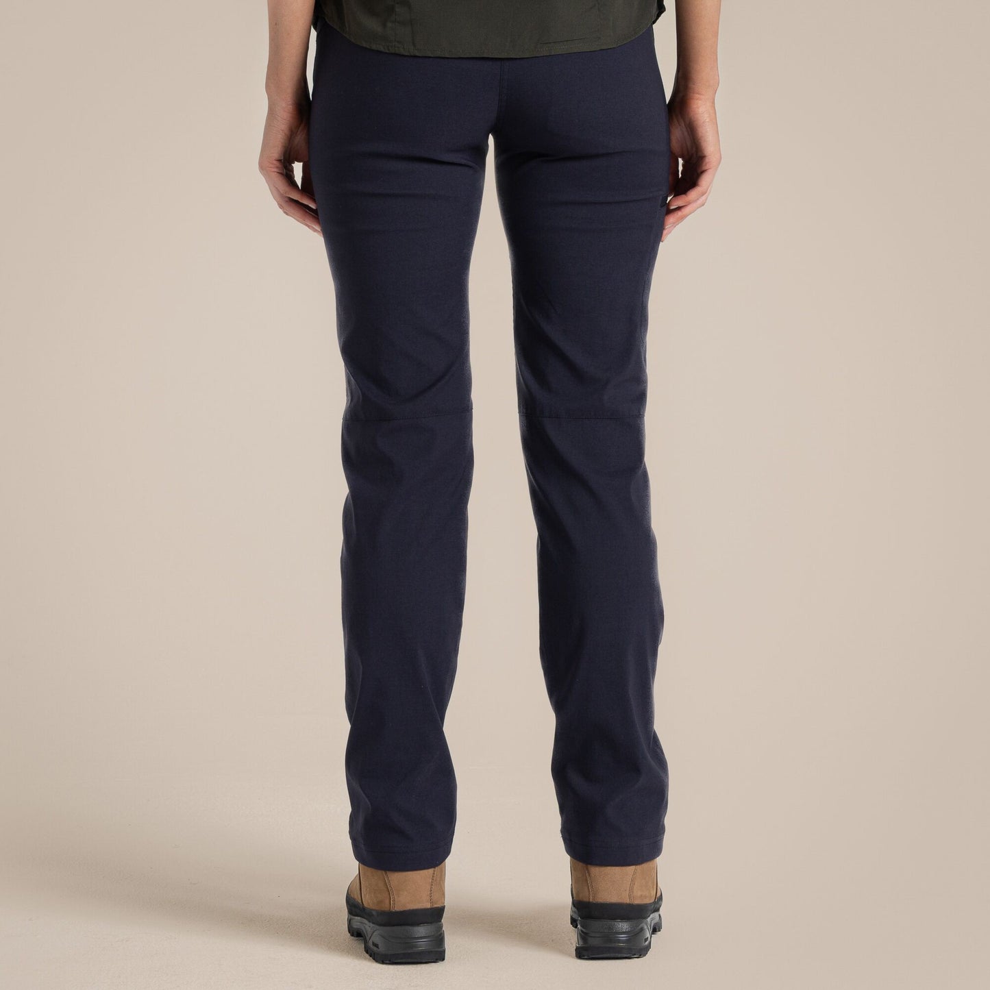 Dark Navy - Close up - Craghoppers Womens-Ladies Expert Kiwi Pro Stretch Trousers
