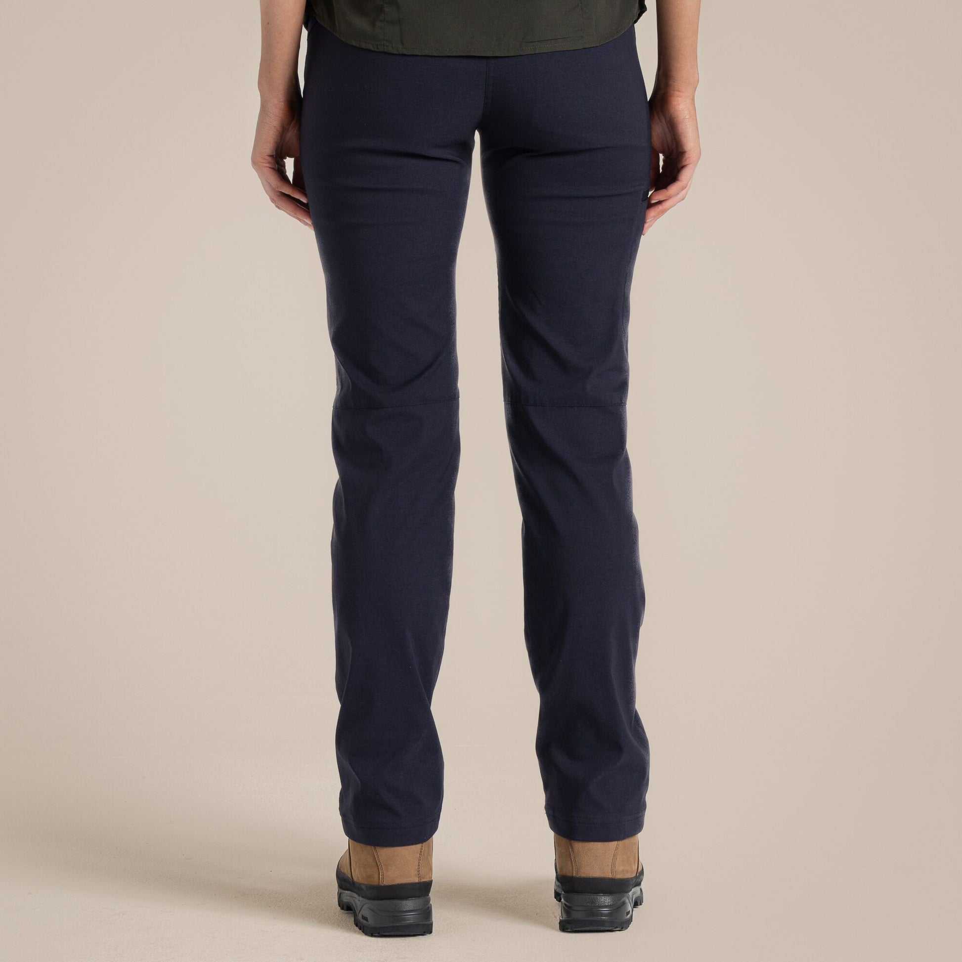 Dark Navy - Close up - Craghoppers Womens-Ladies Expert Kiwi Pro Stretch Trousers