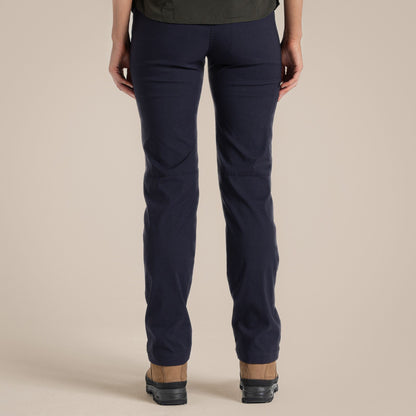 Dark Navy - Close up - Craghoppers Womens-Ladies Expert Kiwi Pro Stretch Trousers