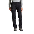 Black - Back - Craghoppers Womens-Ladies Expert Kiwi Pro Stretch Trousers