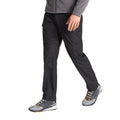 Black - Back - Craghoppers Mens Expert Kiwi Convertible Tailored Trousers