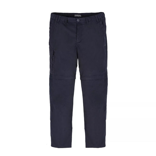 Dark Navy - Front - Craghoppers Mens Expert Kiwi Convertible Tailored Trousers