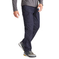 Dark Navy - Back - Craghoppers Mens Expert Kiwi Convertible Tailored Trousers