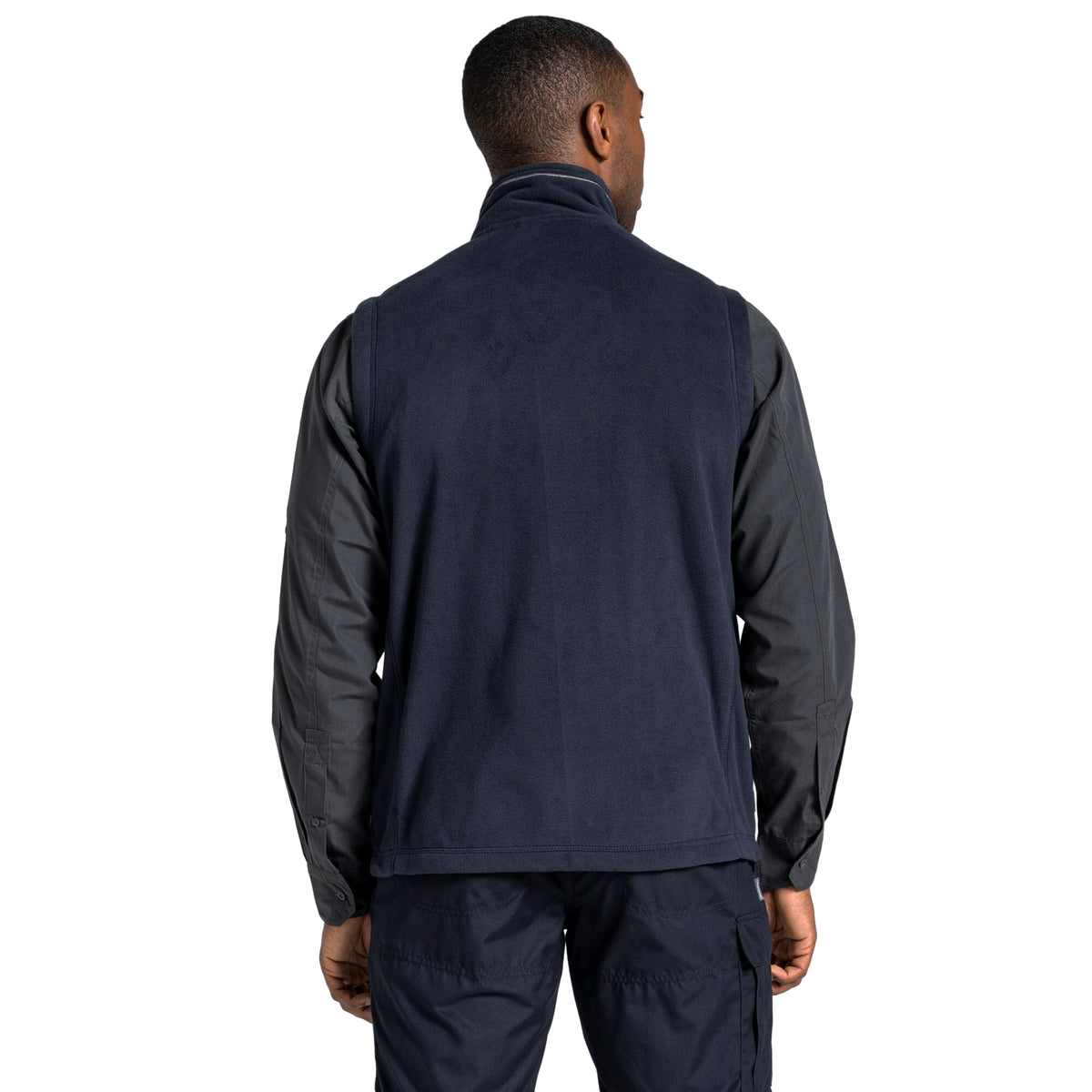 Dark Navy - Close up - Craghoppers Mens Expert Corey Body Warmer