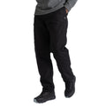 Black - Side - Craghoppers Mens Kiwi Lined Trousers