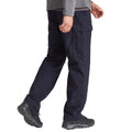 Dark Navy - Back - Craghoppers Mens Kiwi Lined Trousers