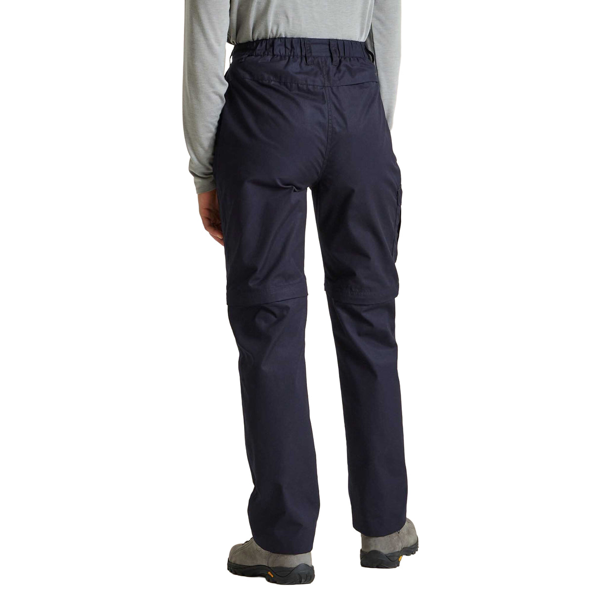 Dark Navy - Lifestyle - Craghoppers Womens-Ladies Expert Kiwi Convertible Trousers