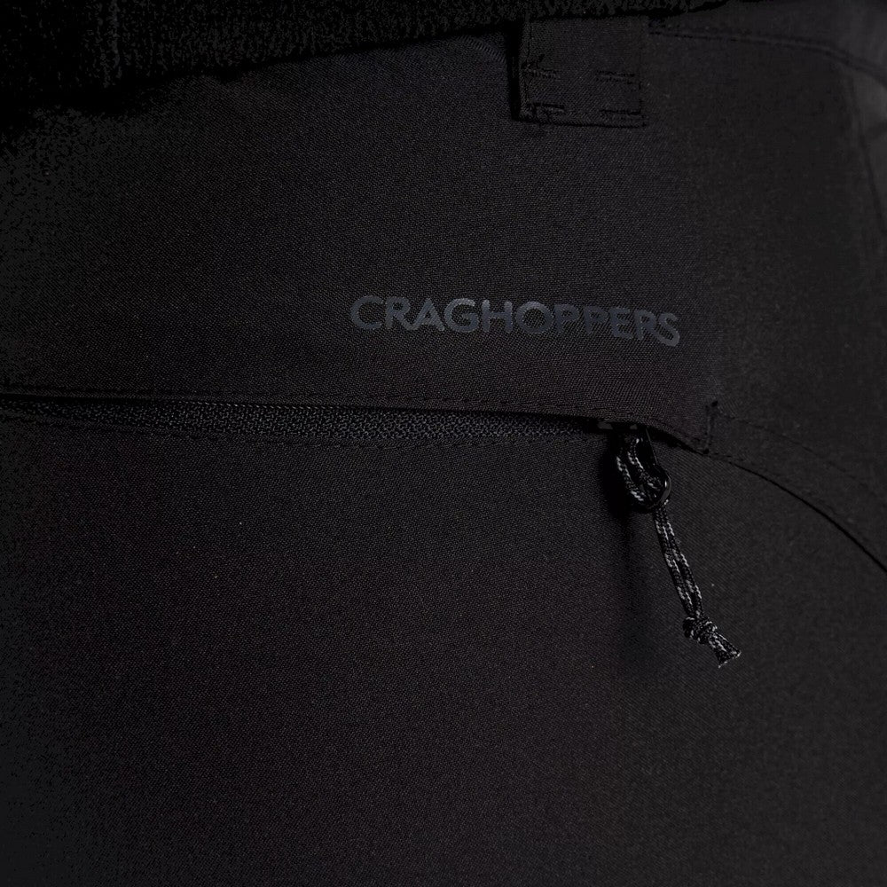 Black - Side - Craghoppers Womens-Ladies Airedale II Waterproof Trousers