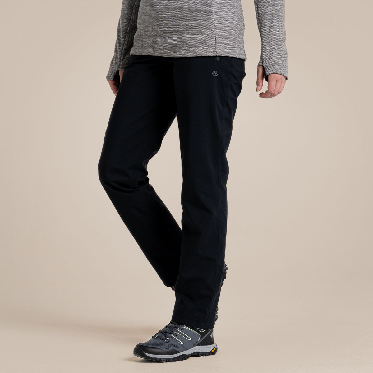 Black - Lifestyle - Craghoppers Womens-Ladies Airedale II Waterproof Trousers
