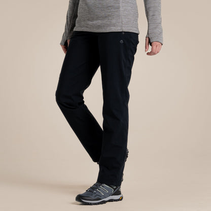 Black - Lifestyle - Craghoppers Womens-Ladies Airedale II Waterproof Trousers