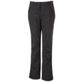 Black - Front - Craghoppers Womens-Ladies Aysgarth II Waterproof Trousers