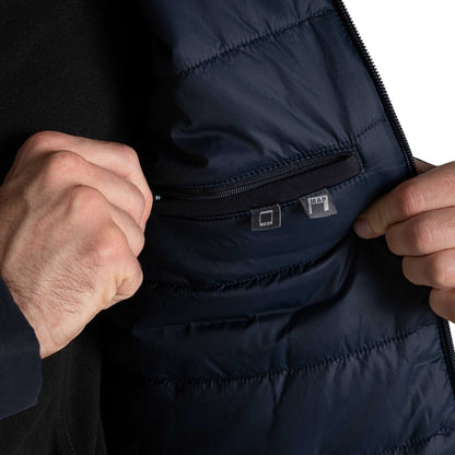 Dark Navy - Close up - Craghoppers Mens Expert Thermic Insulated Jacket