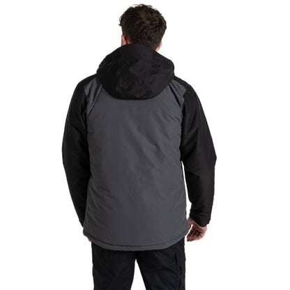 Grey-Black - Back - Craghoppers Mens Expert Thermic Insulated Jacket