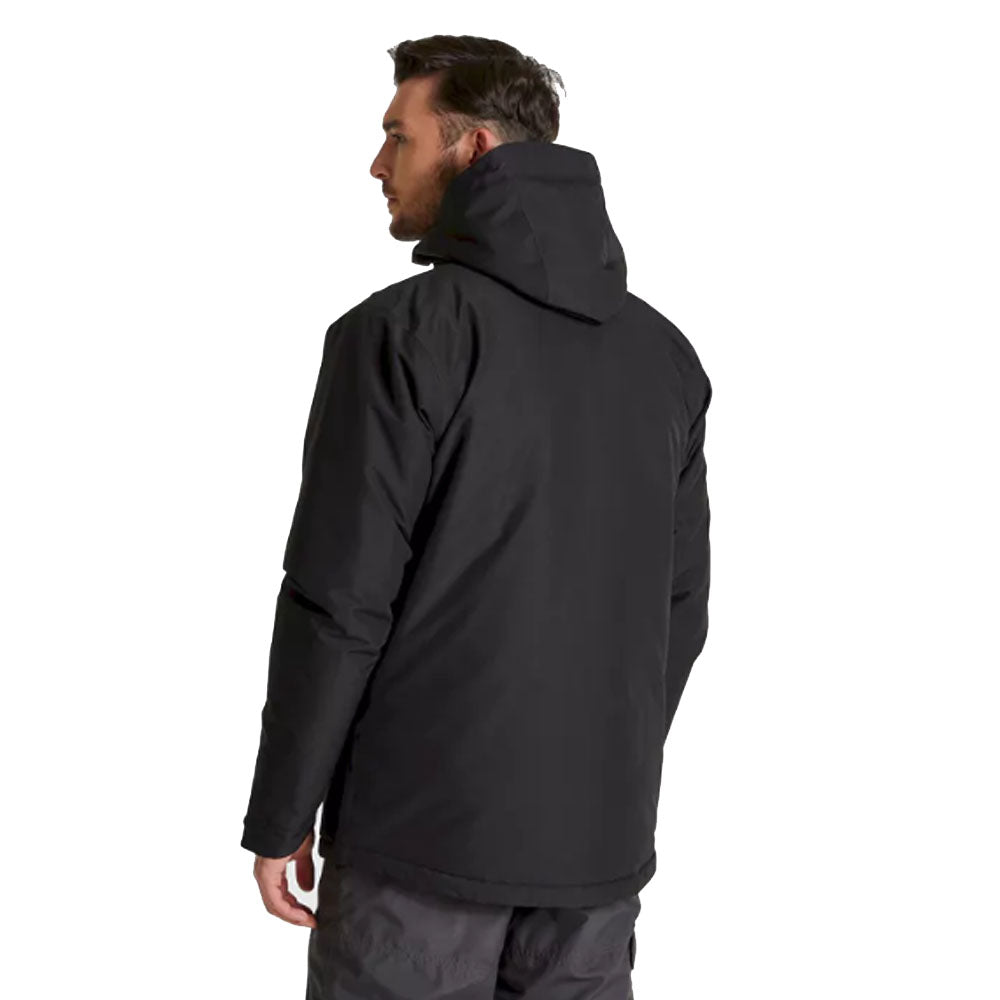 Black - Close up - Craghoppers Mens Expert Thermic Insulated Jacket