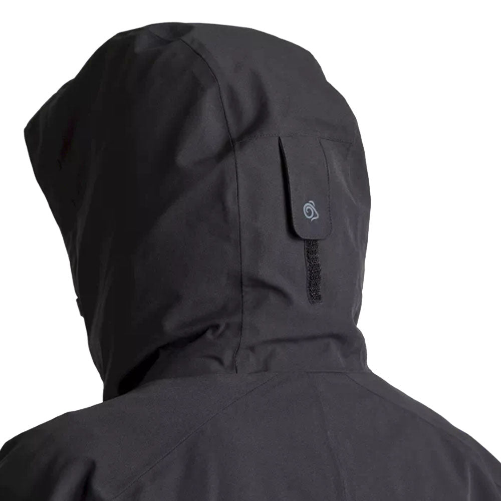Black - Side - Craghoppers Mens Expert Kiwi Pro Stretch Jacket