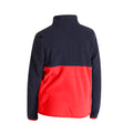 Blue Navy-Sriracha Red - Back - Craghoppers Childrens-Kids Nox Half Zip Fleece Top