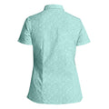 Poolside Green - Back - Craghoppers Womens-Ladies Nosilife Tillia Printed Short-Sleeved Shirt