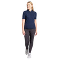 Blue Navy - Side - Craghoppers Womens-Ladies NosiLife Short-Sleeved Polo Shirt