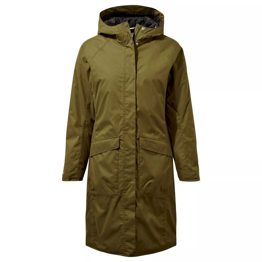 Olive Tree - Front - Craghoppers Womens-Ladies Caithness Waterproof Jacket