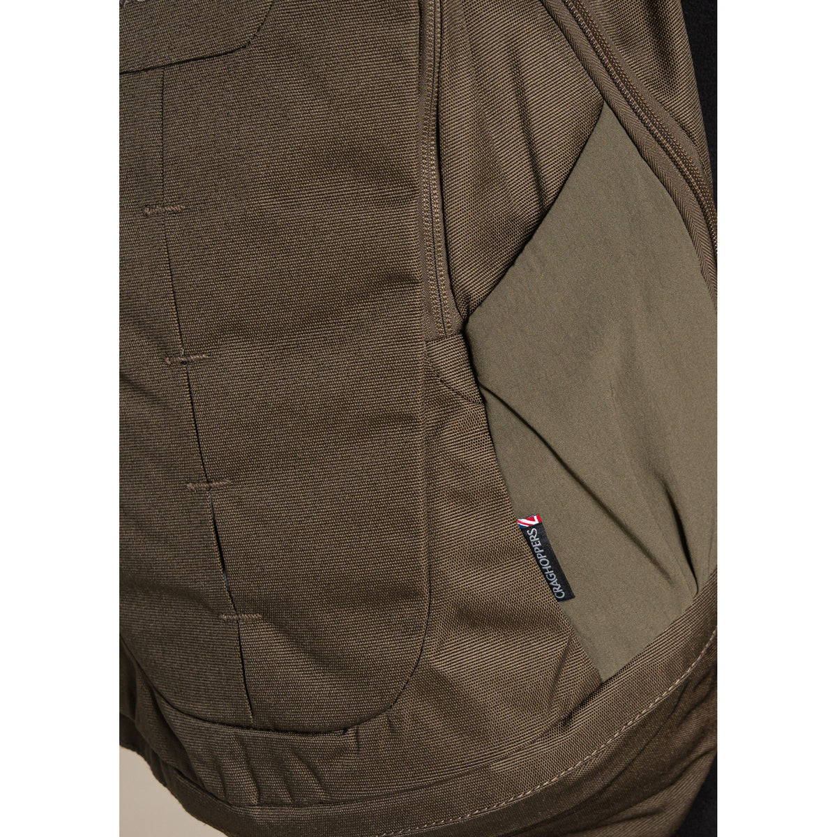 Woodland Green - Pack Shot - Craghoppers Anti-Theft Backpack