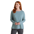 Stormy Sea Marl - Side - Craghoppers Womens-Ladies Forres Long-Sleeved T-Shirt