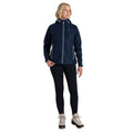 Blue Navy - Side - Craghoppers Womens-Ladies Brielle Waterproof Jacket