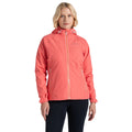 Deep Coral - Front - Craghoppers Womens-Ladies Brielle Waterproof Jacket