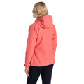 Deep Coral - Back - Craghoppers Womens-Ladies Brielle Waterproof Jacket