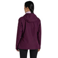 Beet - Back - Craghoppers Womens-Ladies Brielle Waterproof Jacket