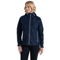 Blue Navy - Front - Craghoppers Womens-Ladies Brielle Waterproof Jacket