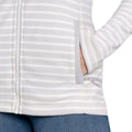 Lunar Grey - Lifestyle - Craghoppers Womens-Ladies Ella Striped Fleece Jacket