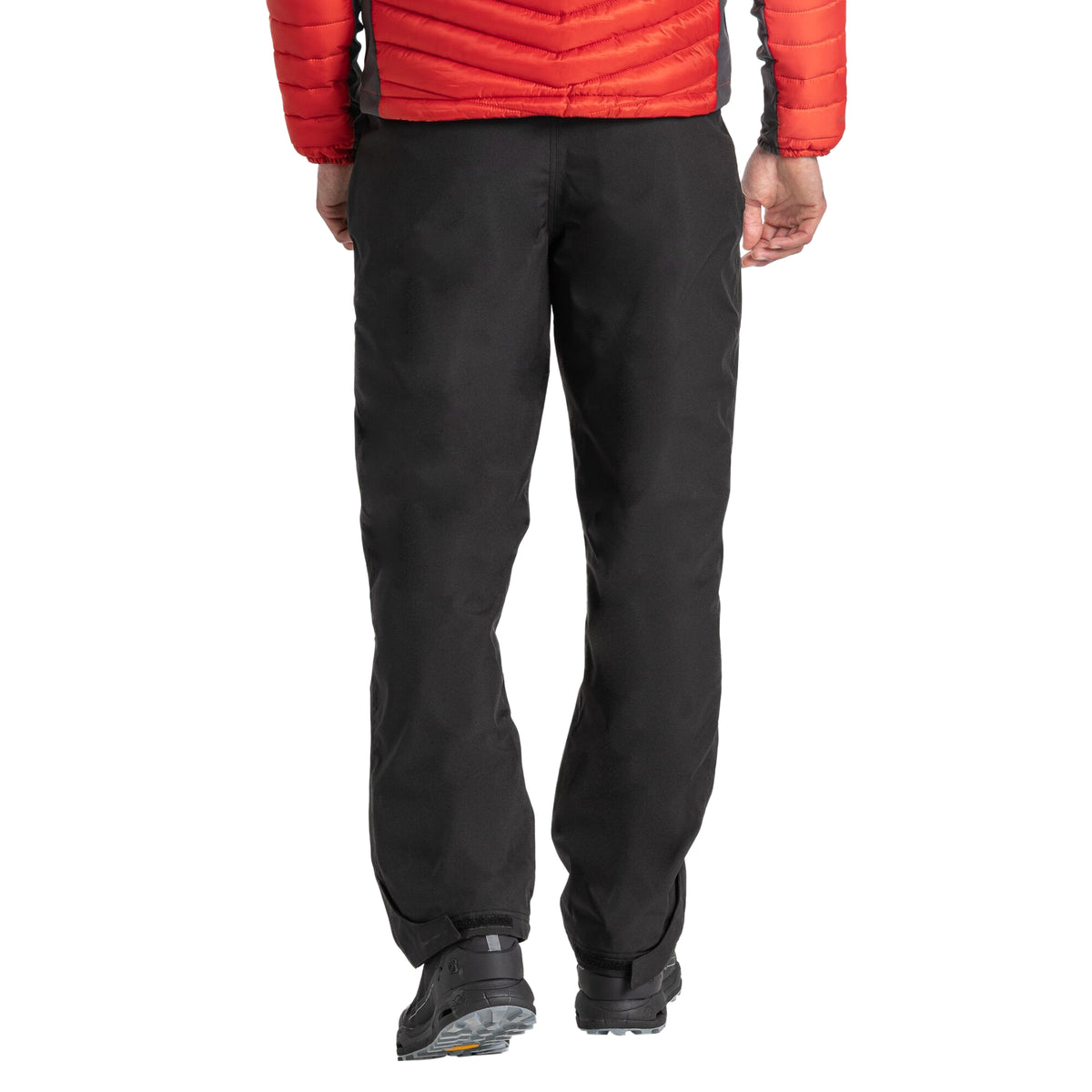 Black - Side - Craghoppers Mens Steall II Waterproof Trousers
