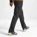 Black - Side - Craghoppers Mens Stefan II Waterproof Trousers