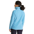 Mediterranean Blue - Back - Craghoppers Womens-Ladies Natalia Stripe Fleece Jacket