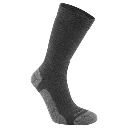 Black Pepper - Front - Craghoppers Unisex Adult Trek Merino Wool Socks