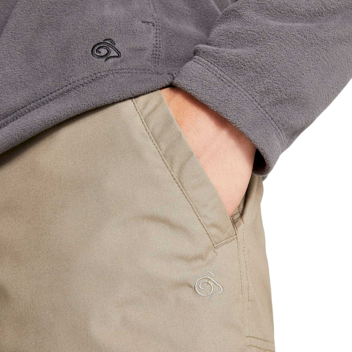 Pebble - Lifestyle - Craghoppers Mens Expert Kiwi Tailored Trousers