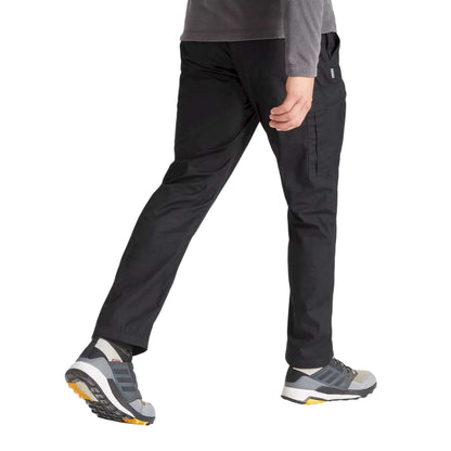 Black - Back - Craghoppers Mens Expert Kiwi Tailored Trousers