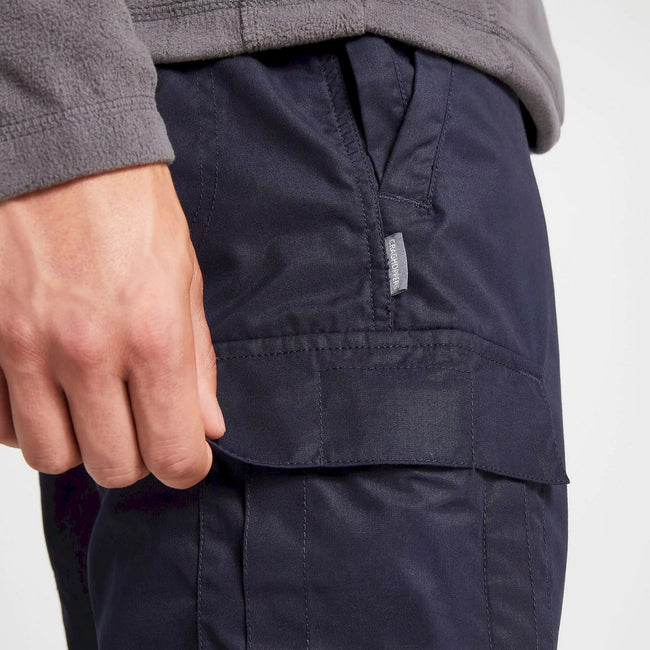 Dark Navy - Lifestyle - Craghoppers Mens Expert Kiwi Tailored Trousers