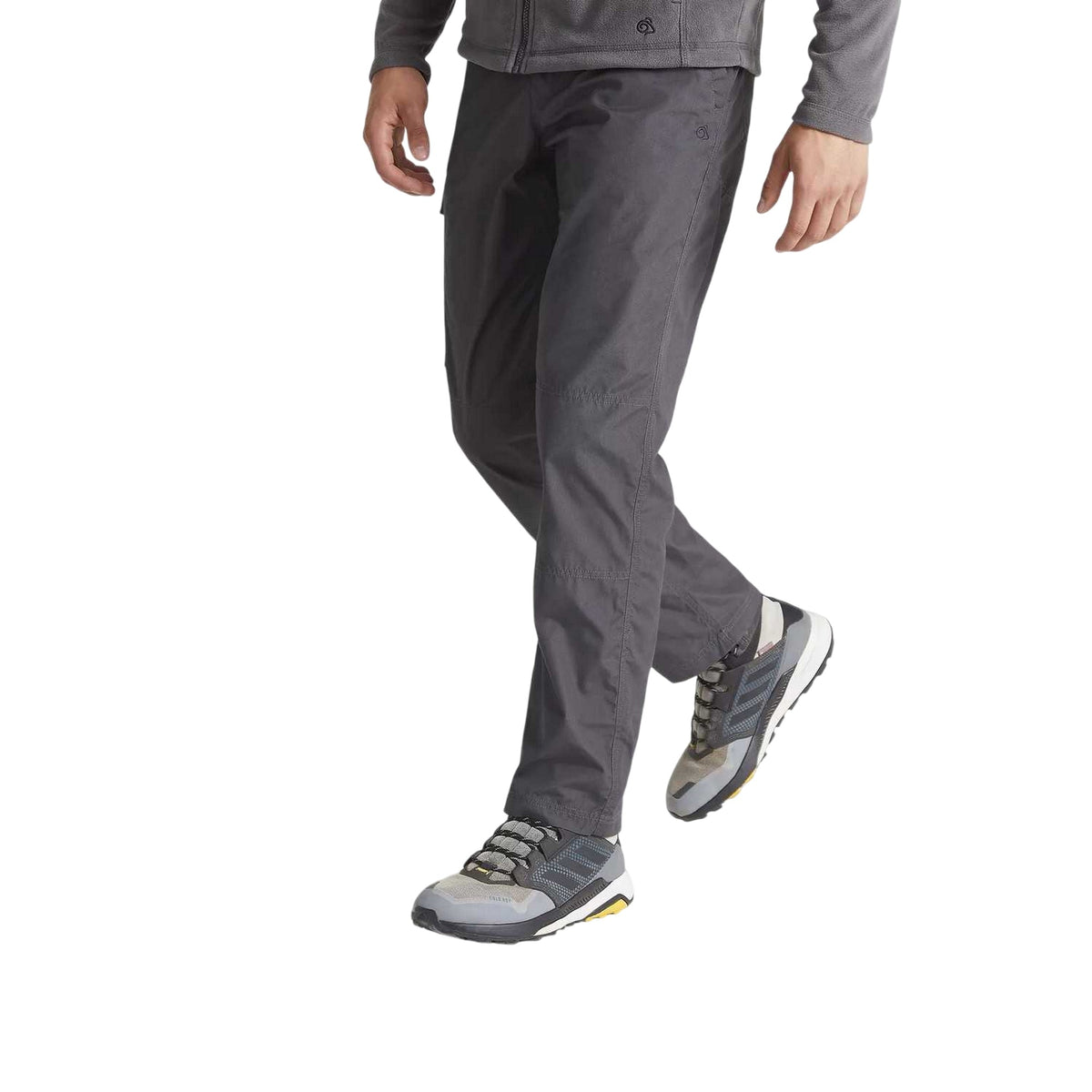 Carbon Grey - Pack Shot - Craghoppers Mens Expert Kiwi Tailored Trousers