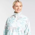 Poolside Green - Lifestyle - Craghoppers Womens-Ladies Cabrillo Floral Fleece Top